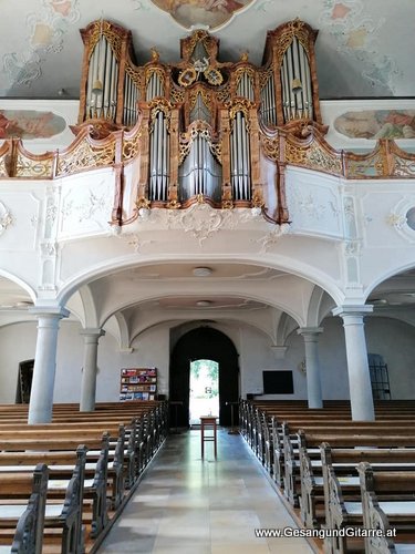 Kirche St. Gallus Bregenz Tauffeier Taufmusik Sängerin Musik Taufe Vorarlberg