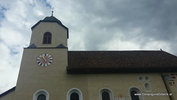 Sängerin Yvonne Brugger Taufe Musik Vorarlberg Kirche Viktorsberg