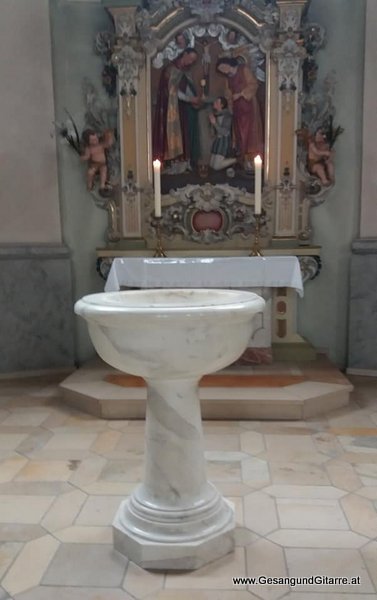 Sängerin Yvonne Brugger Taufe Vorarlberg Kirche Höchst