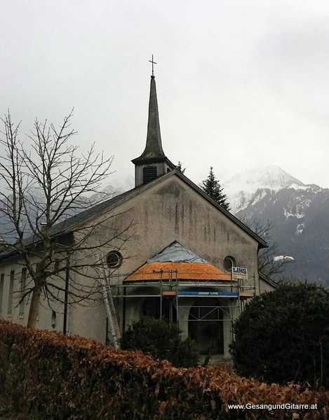 Sängerin Yvonne Brugger Taufe Vorarlberg Kirche Bludenz