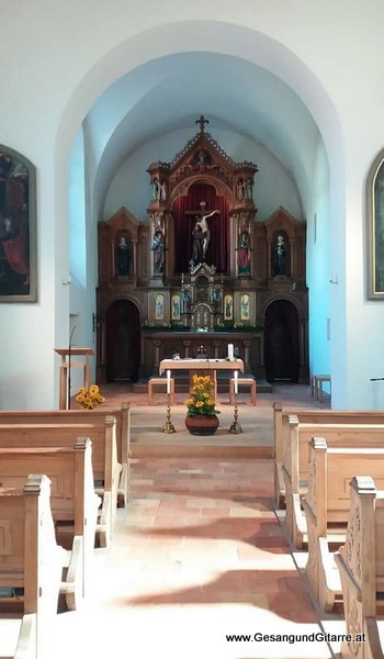 Sängerin Taufe Musik Untermalung Begleitung Kirche Vorarlberg