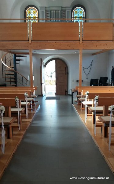Sängerin Yvonne Brugger Taufe Musik Vorarlberg Lustenau St. Antoniuskapelle