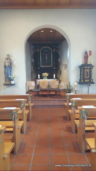 Sängerin Yvonne Brugger Taufe Kirche Musik Vorarlberg Liechtenstein