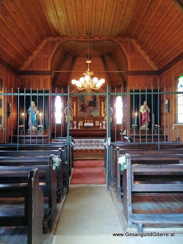 Theresienkapelle Kirche Bregenz Lochau Sängerin Musik Taufe Vorarlberg