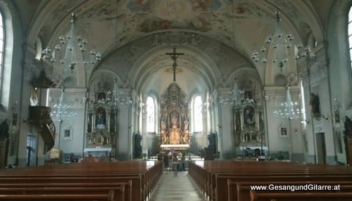 Trauerfeier Sängerin Trauersängerin Musik Vorarlberg Höchst Kirche