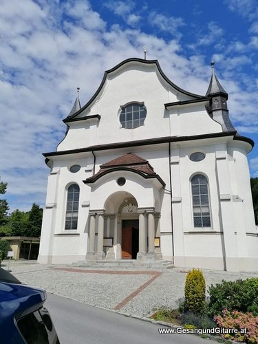 Kirche Koblach Tauffeier Taufmusik Sängerin Musik Taufe Vorarlberg