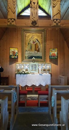 Sängerin Kirche Hochzeit Trauung Hochzeitssängerin Theresienkapelle Schwarzenberg Vorarlberg