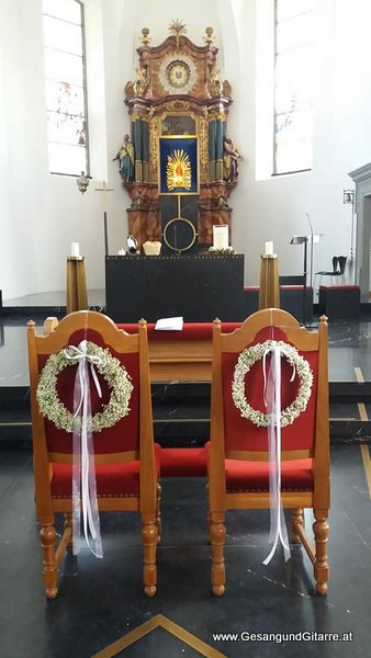 Hochzeitssängerin Sängerin Musik Hochzeit Trauung Kirche Bildstein Vorarlberg